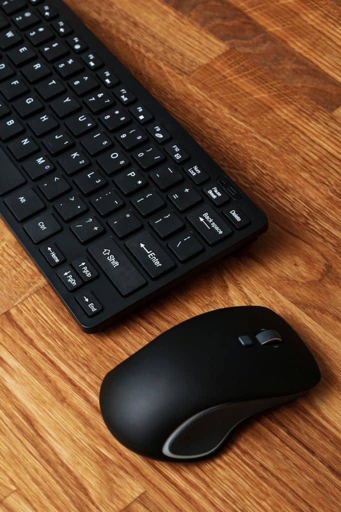 Keyboard and mouse