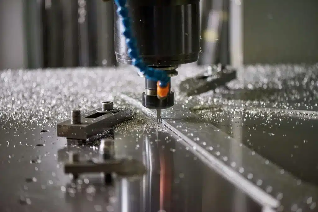 Steel milling machine